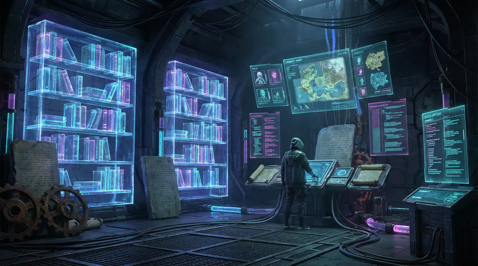 游戏影视 世界观档案数据库